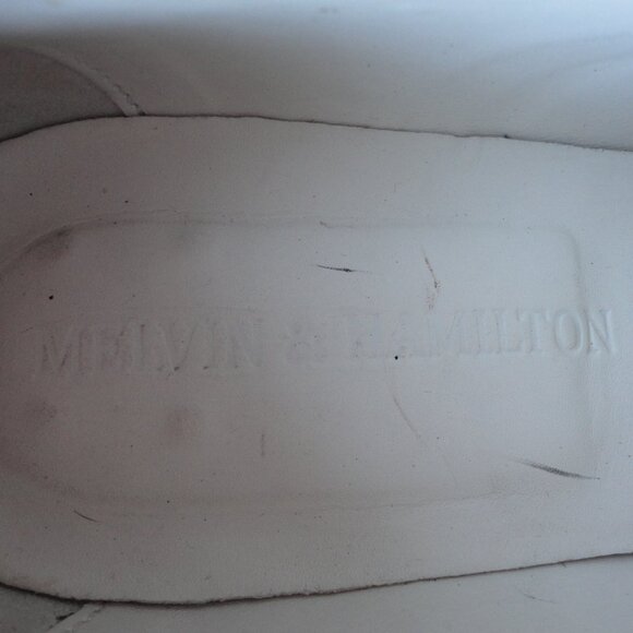 MELVIN & HAMILTON Women's "Ella 12" Gray Leather Wing Tips Size 41 (9.5) - Picture 6 of 9